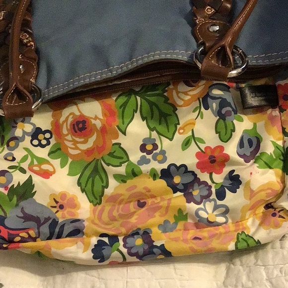 Giani Bernini Blue Fabric (denim/twill) Handbag - Picture 9 of 11